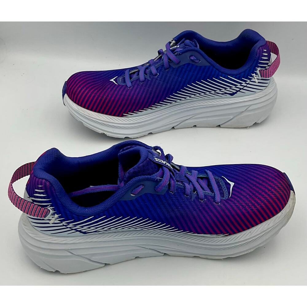 HOKA ONE ONE Rincon 2 Sz 8.5 Blue/Artic Ice Running Shoe - Picture 3 of 8